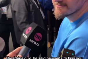 约基奇此前谈杨瀚森索吻：有趣 可能是语言误会 我会给他拥抱